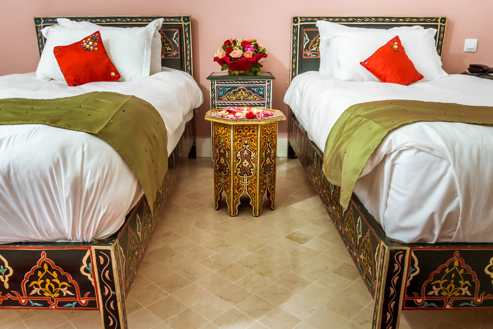 Moroccan Style Twin Bedroom Decor