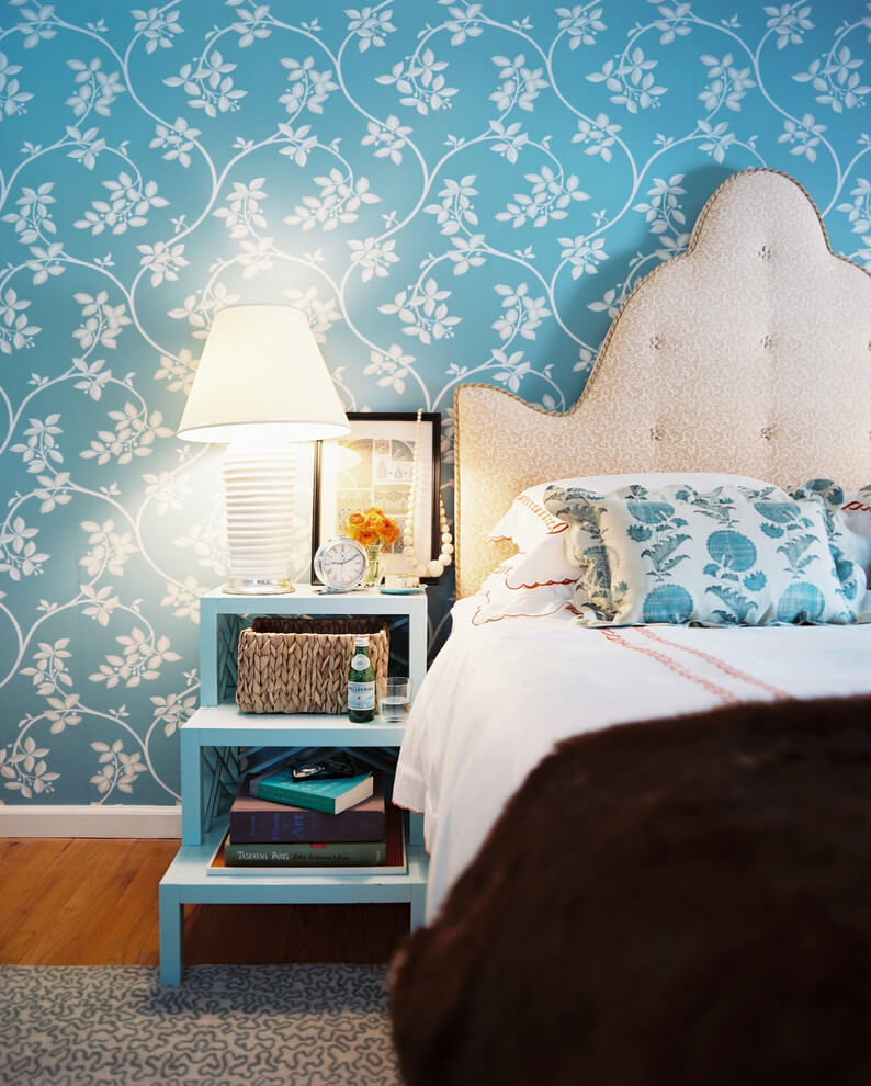 Beautiful Turquoise Wallpaper For Accent Walls