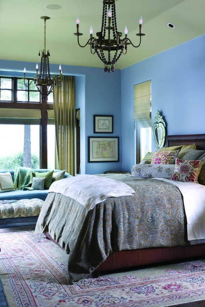 Colorful Contemporary Bedroom Decor