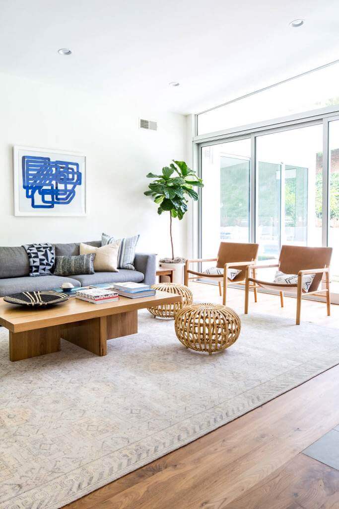 Scandinavian Design Simple Living Room