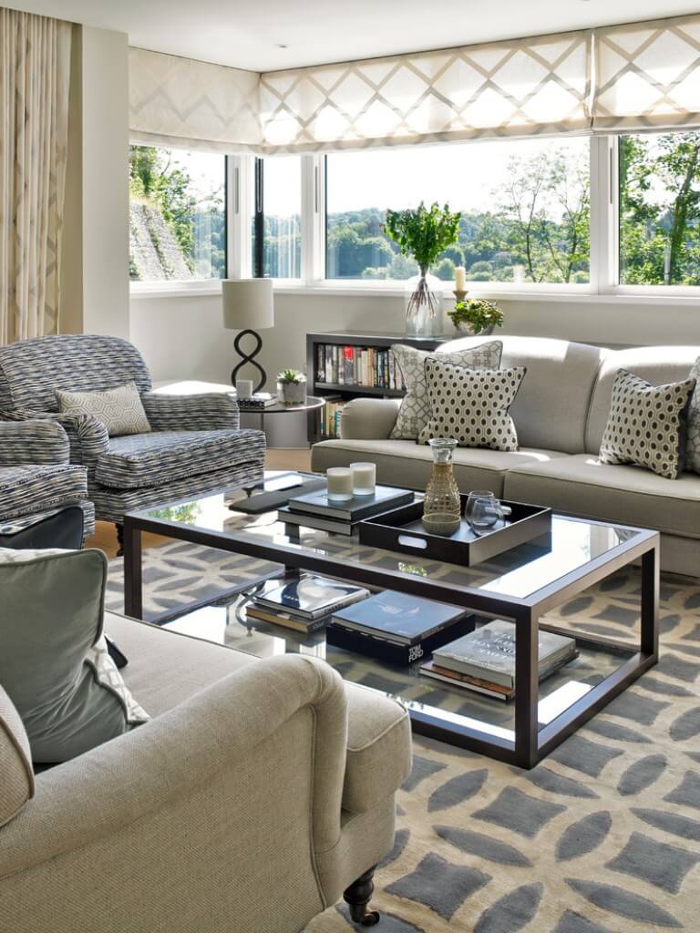 Soothing Neutral Living Room Design