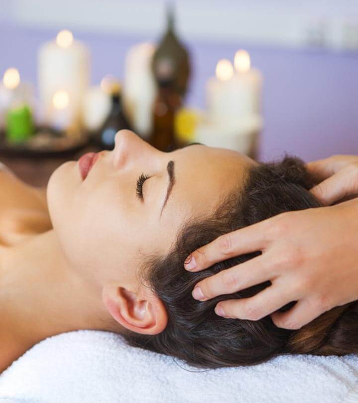 Stimulate the Scalp with Massage
