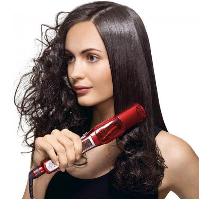 Use Flat Iron for Instant Shine