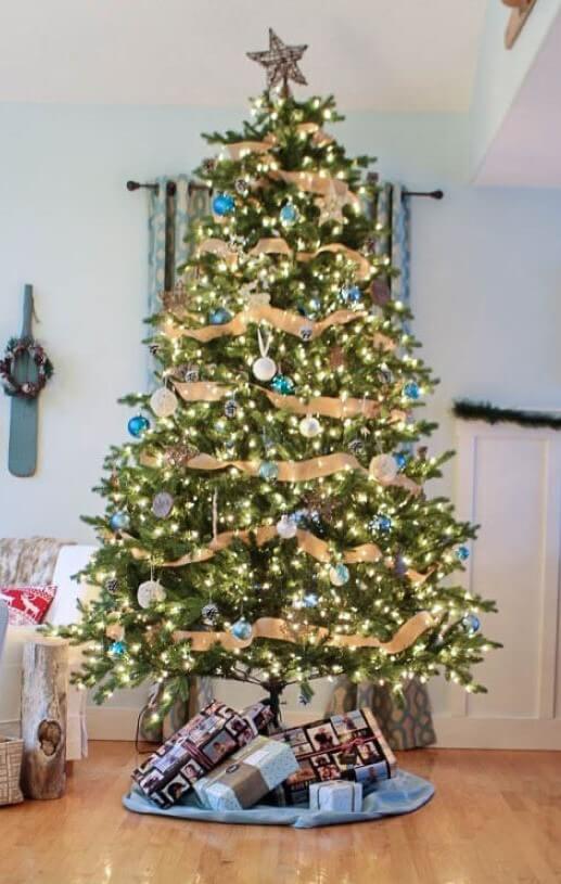 Coastal Theme Christmas Tree Décor