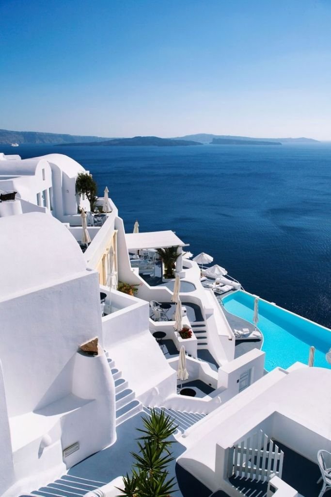 Katikies Hotel Spa In Santorini, Greece