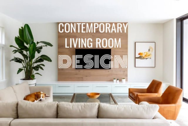 35 Stunning Contemporary Living Room Design Ideas