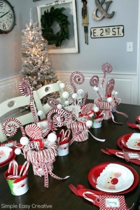 20 Unbelievably Striking Christmas Centerpieces Ideas