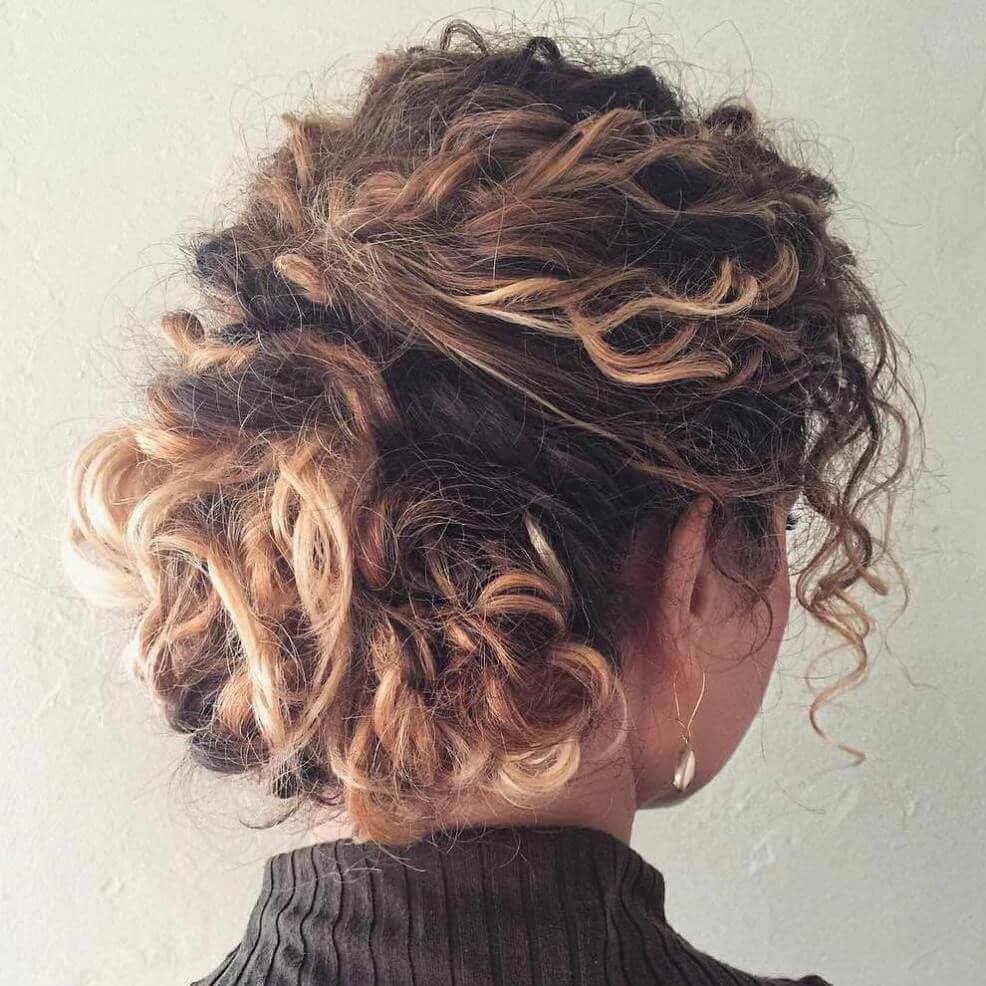 25+ Updo hairstyles for curly hair info