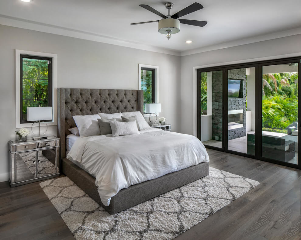 Modern Grey Bedroom Decor