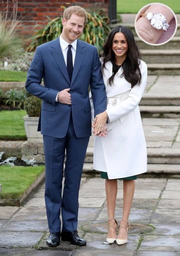 Prince Harry and Meghan Markle Royal Engagement Ring