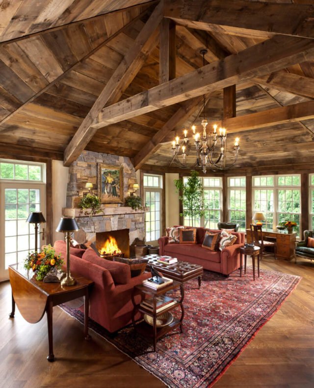 21 Simply Gorgeous Rustic Living Room Design Ideas