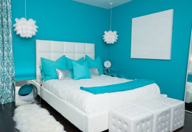 21 Turquoise Bedroom Design Ideas To Make It A Calming Retreat