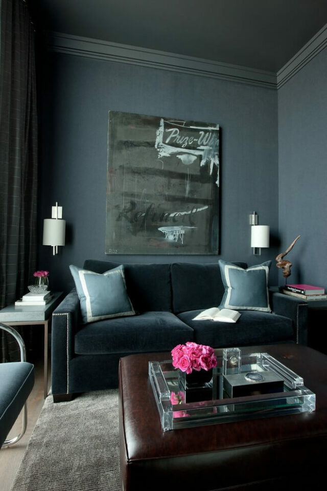 25 Dark Living Room Design Ideas For An Effortlessly Dramatic Look