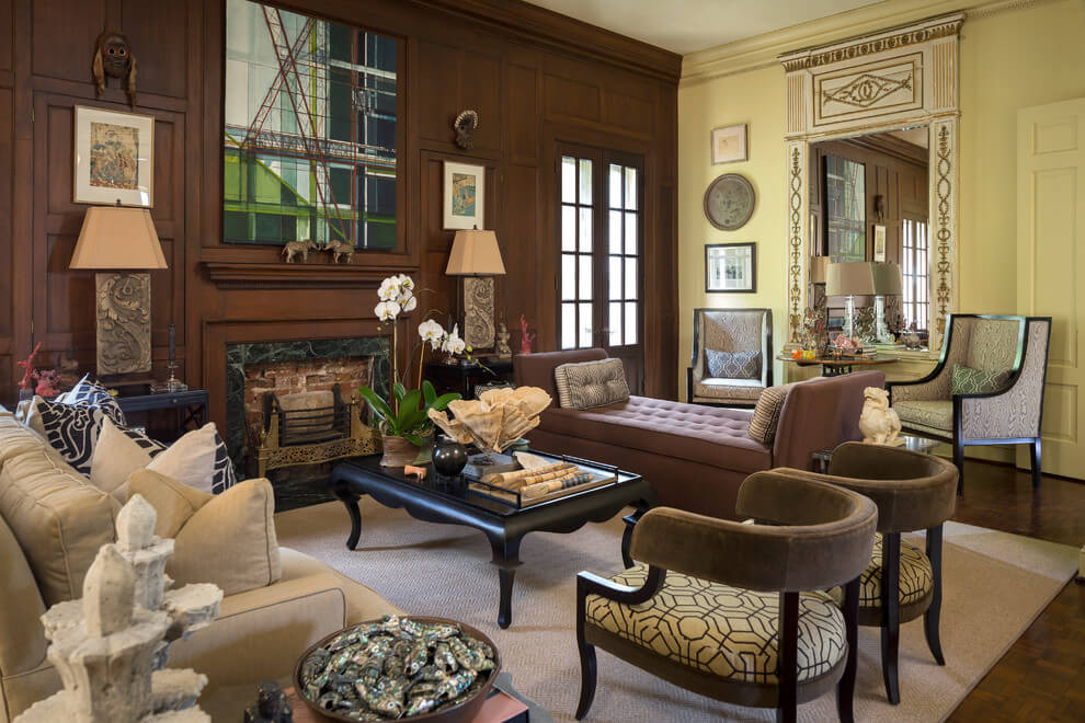 Elegant and Appealing Brown Living Room Design Ideas